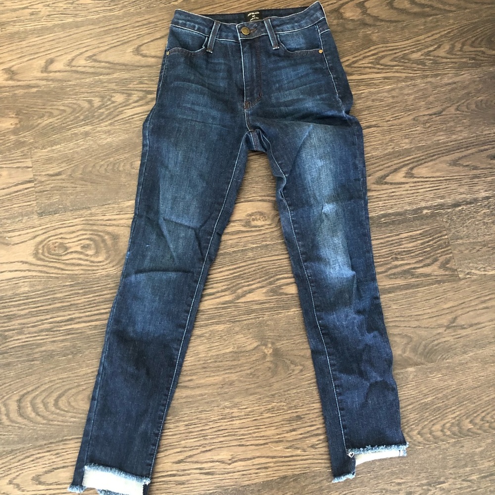Just USA jeans with frayed hem